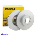 دیسک ترمز جلو بی ام و (E87)3(E90)-Z4(E89)-1 برند Textar کد 92137705 بسته 2 عددی