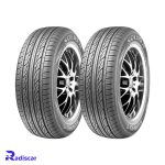 لاستیک سایز 225/50R18 برند Kumho مدل KU27 دو حلقه