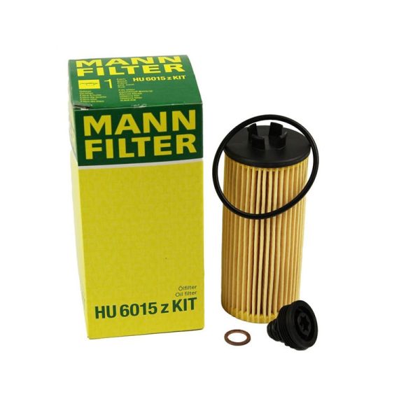 فیلتر روغن بی ام و موتور B48 برند Mann کد HU6015zKIT