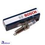 شمع موتور پایه بلند سوزنی دبل ایریدیوم تک الکترود YR 8 SII 33 U برند Bosch کد 0242129524